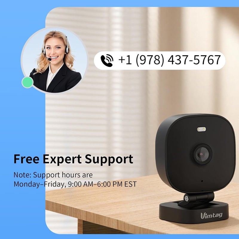 Vimtag Security Camera Outdoor 2.5K, 2.4G/5G Smart Wi-Fi Cameras for Home Security with Color Night Vision, Motion Activated Spotlight/Siren, IP66,2-Way Audio, Support Cloud/512G SD Card Storage,Wired - Image 3